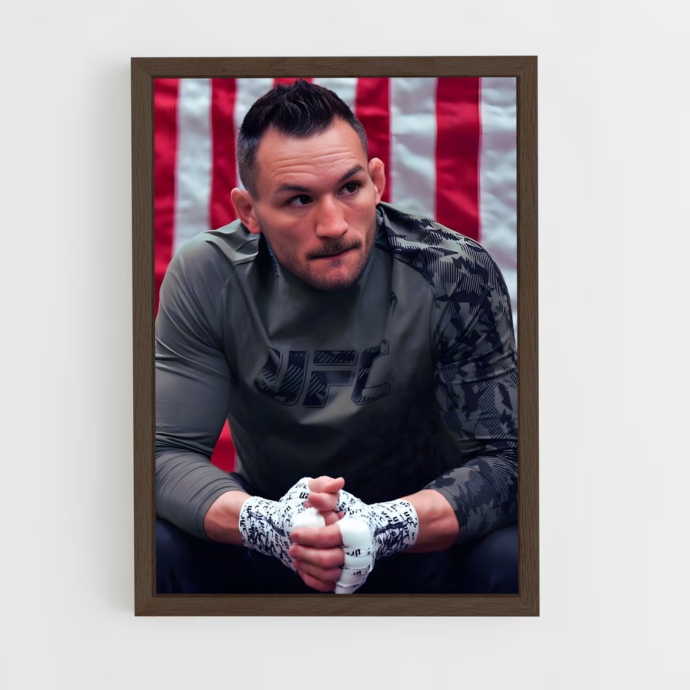 Poster Michael de chandler – affiche MMA (vue 5)